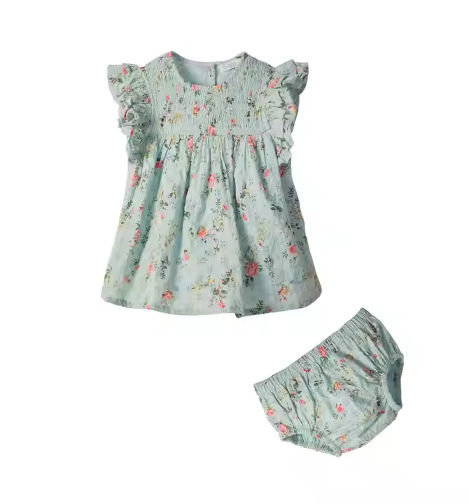 Baby girls cotton romper