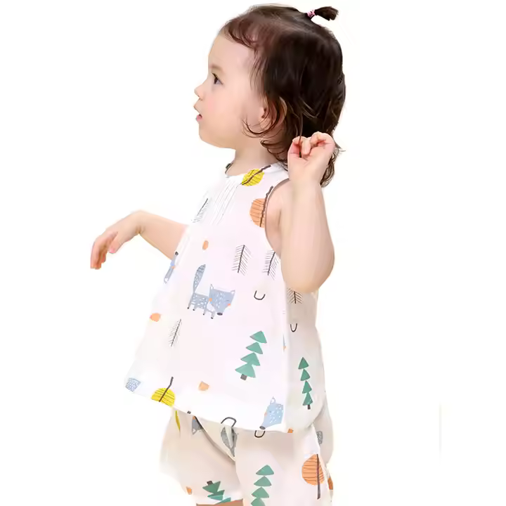 Baby girls cotton romper