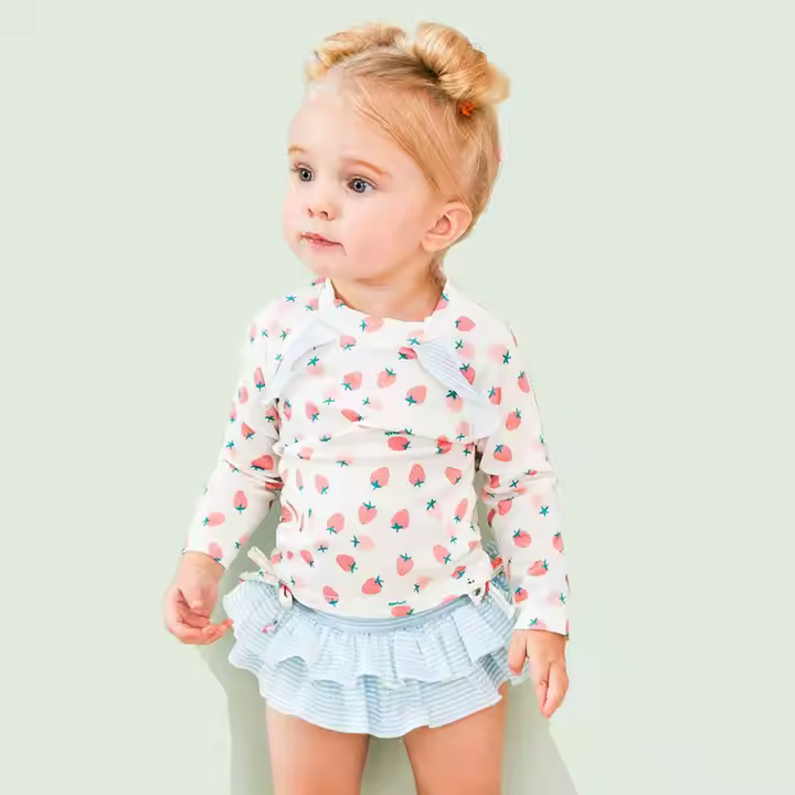 Baby girls cotton romper