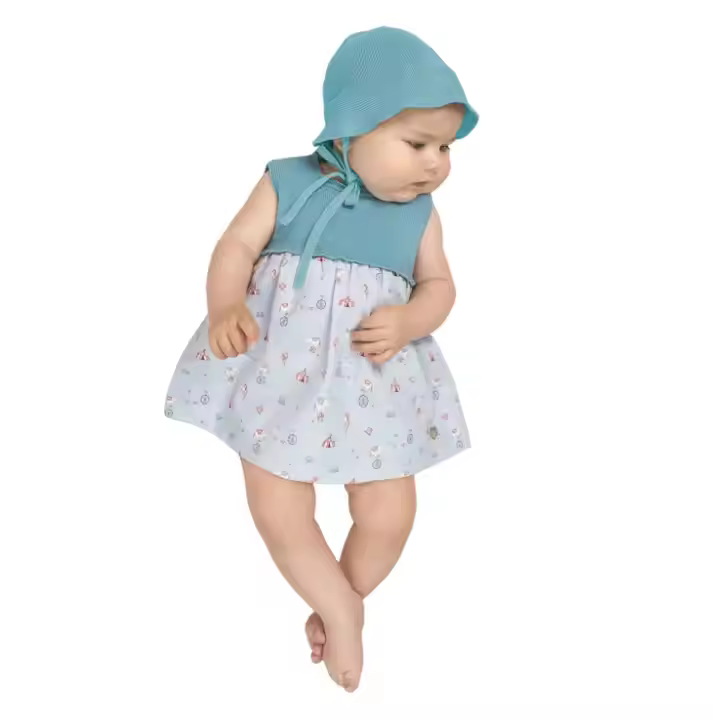 Baby girls cotton romper