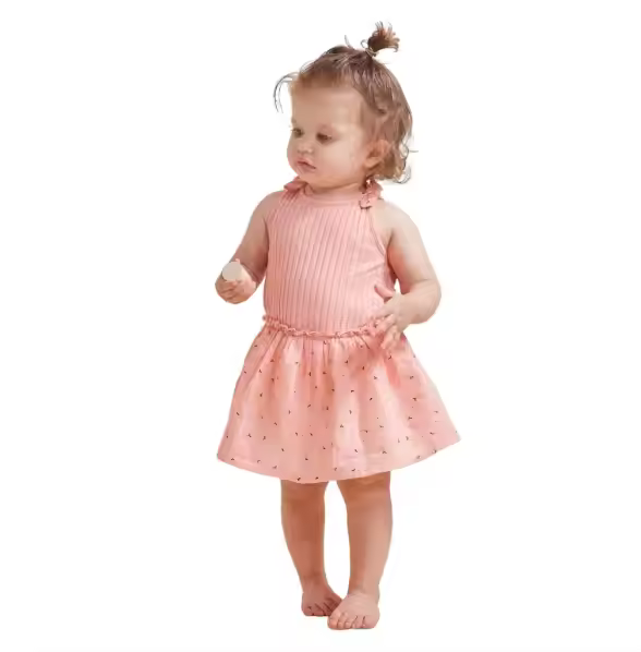 Baby girls cotton romper