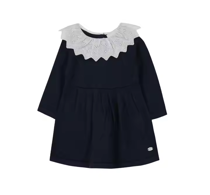 girls flower white dress