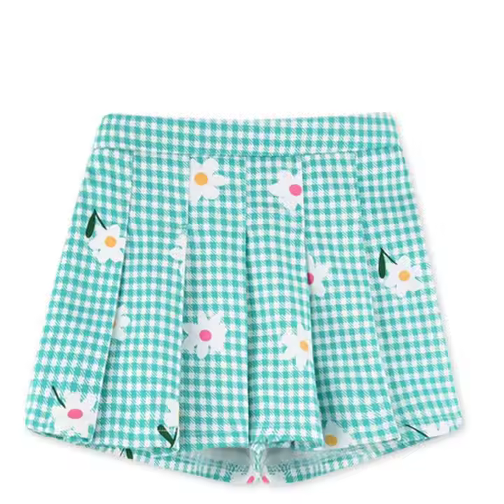 girls flower white dress