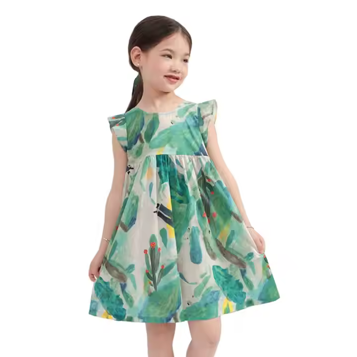 Baby girls cotton romper