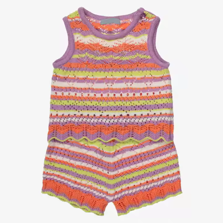 Baby girls cotton romper