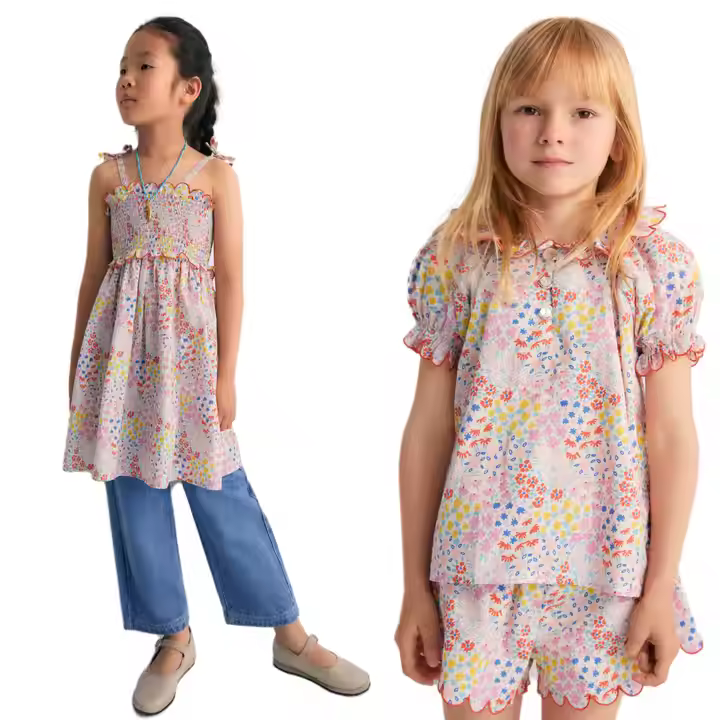 Baby girls cotton romper