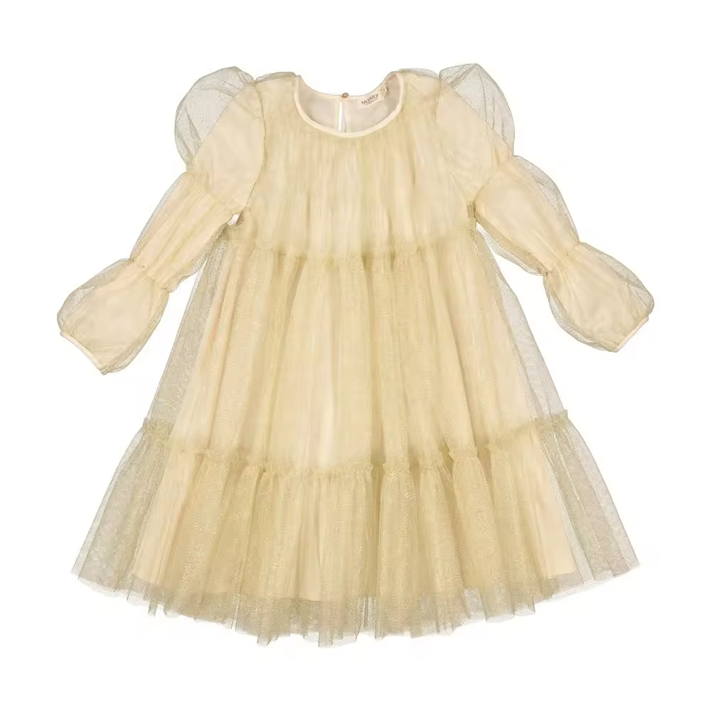 girls flower white dress